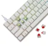 Teclado mecânico com fios White Shark Shinobi-2 (GK-004211) — layout US, interruptores Red, branco