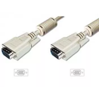 Cabo de ligação VGA para monitor Digitus AK-310103-018-E