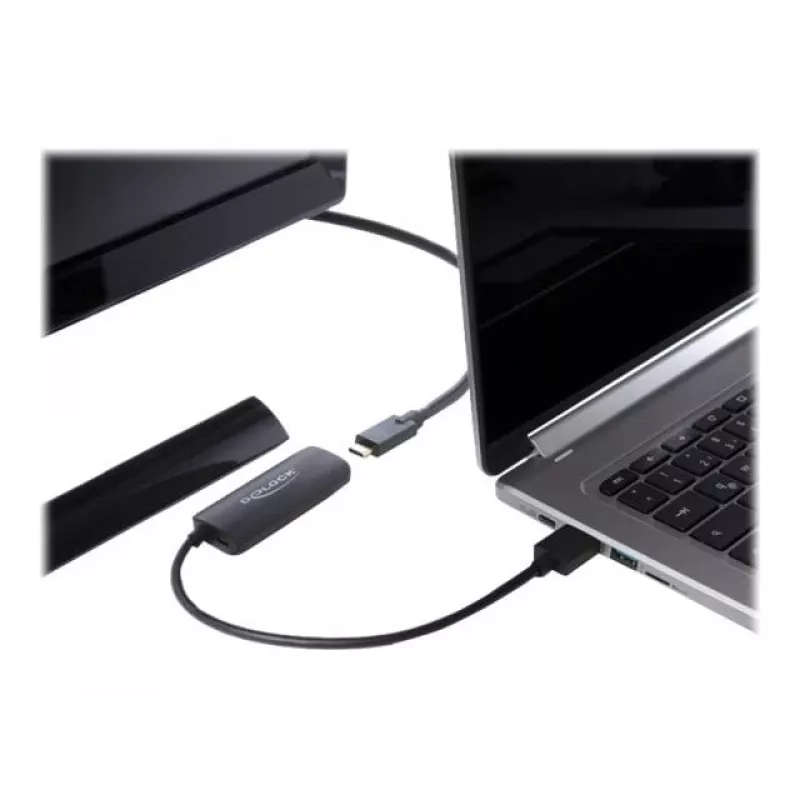 Adaptador ficha HDMI-A para conector fêmea USB Type-C DeLOCK 63251