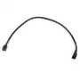 Cabo de extensão para ventoinha 3-Pin Alphacool 18686 — 30 cm, conector fêmea para conector macho