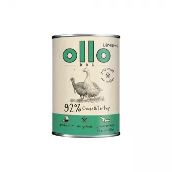 OLLO Umami ganso e peru - Ração húmida para cães - 850 g
