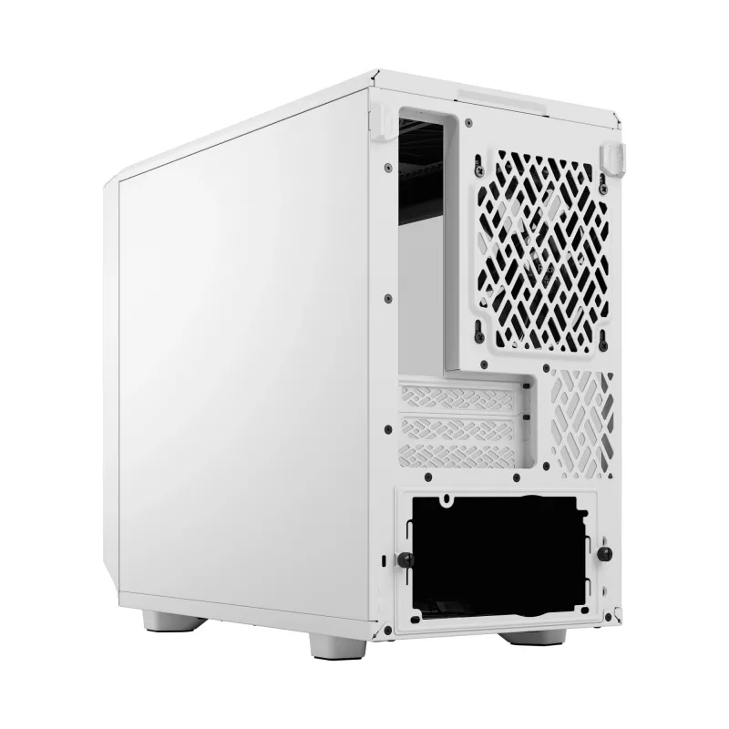 Fractal Design Meshify 2 Nano - torre Mini-ITX (vidro temperado) - sem fonte de alimentação (ATX) - branco - USB/áudio (FD-C-MES2N-02)