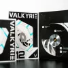 Ventoinha de caixa VALKYRIE X12R ARGB 120mm lâminas invertidas branca