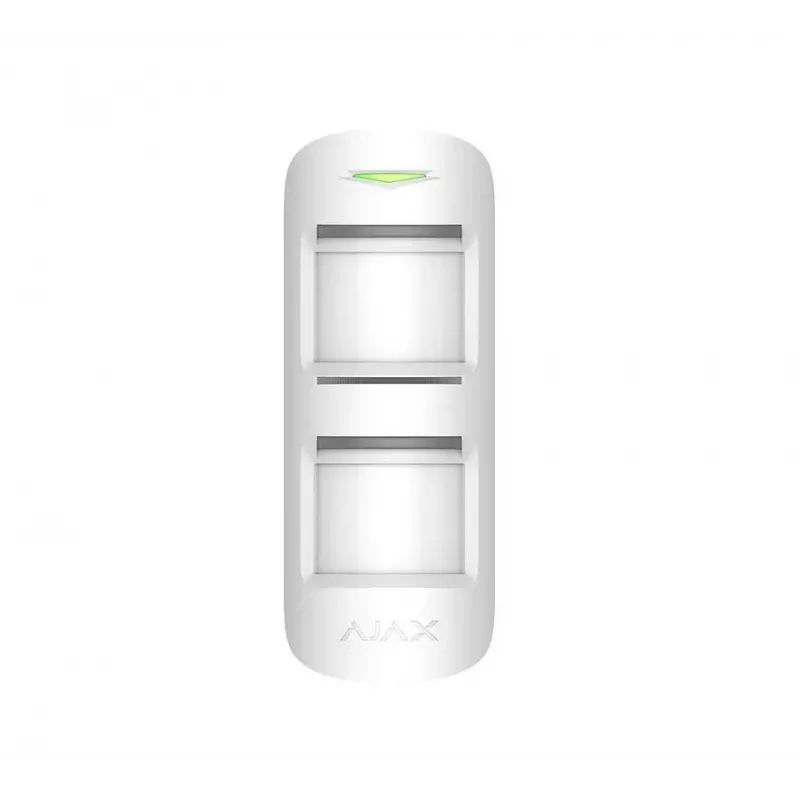 Sensor PIR Ajax MotionProtect Outdoor Sem fios Teto Parede Branco