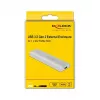 Caixa para SSD DeLOCK 42634 prateado M.2