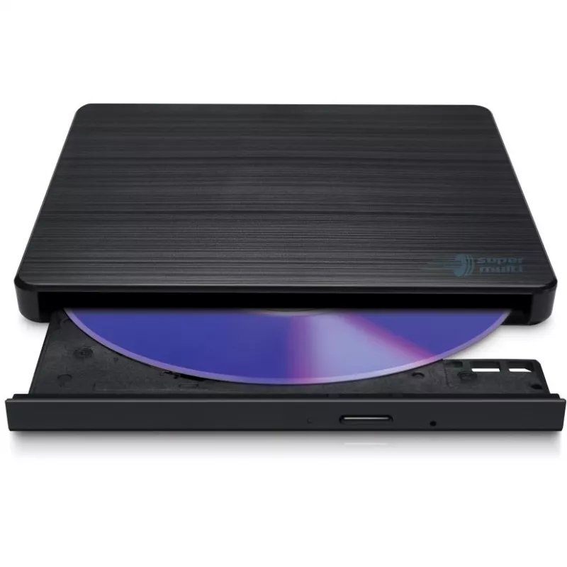Gravador de DVD externo HL Data Storage GP60NB60 USB 2.0 preto