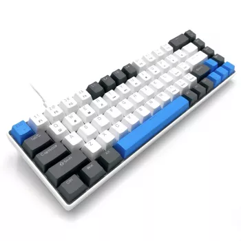 Teclado mecânico MEDIA-TECH MT1259 Red Core MX60, fator de forma 60%, interruptores CHERRY MX Red, retroiluminação RGB, USB, teclas de perfil alto
