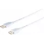 Cabo de extensão USB ShiverPeaks 77123-W — High Speed USB 2.0 ficha A para conector fêmea A, comprimento não indicado