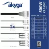 Fonte de alimentação ATX Akyga Classic AK-C1-500 500 W, 80 PLUS, PFC ativo, ventoinha de 120 mm
