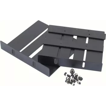 Suporte angular para rack Omnitronic 30100937 3U para montagem de equipamento de áudio em racks de 19 polegadas