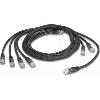 Cabo de rede DeLOCK preto 5 m Cat5e U/UTP 90121