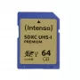 Cartão de memória Intenso 64 GB SDXC UHS-I Class 10 3421490