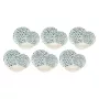Serviço de mesa para 6 pessoas Rose&Tulipani R18420TA18 Design Sea Stones, 18 peças