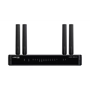 Router Lancom Systems LANCOM 1803VA-5G (EU) — 5G, Gigabit Ethernet, antena SMA externa, 1 ventoinha, segurança AES/3DES