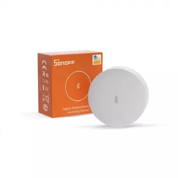 Sensor de temperatura e humidade interior Sonoff SNZB-02P sem fios a pilhas