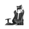 Cadeira de gaming universal FURY Avenger XL com assento acolchoado preto e branco