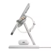 Belkin BoostCharge Pro 3 em 1 estação de carregamento sem fios com Qi2, branco (WIZ023VFWH)