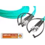 Lightwin LDP-50 FC-ST 5.0 OM3 cabo de fibra ótica 5 m cor aqua (LDP-50 FC-ST 5.0 OM3)