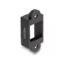 DeLOCK Suporte Keystone moldura snap-in preto 18mm x 40mm x 10mm