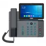 Telefone IP Fanvil V67 Preto 20 linhas LCD Wi-Fi