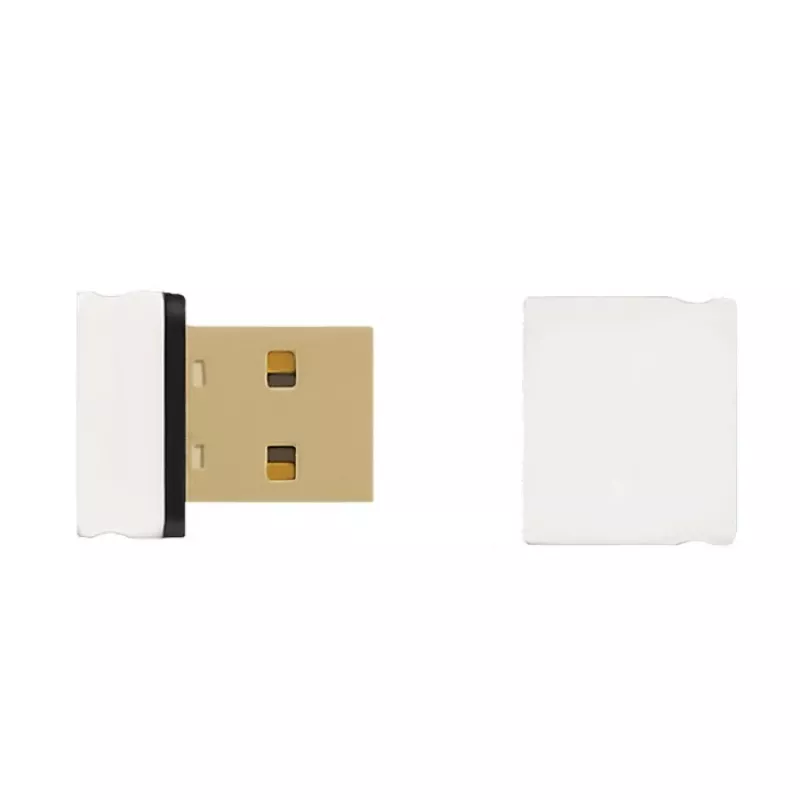 Qoltec - Adaptador de rede - USB 2.0 - 802.11b/g/n - Branco