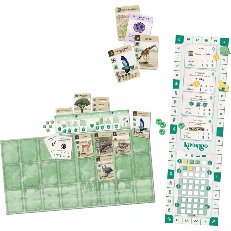 Kavango, jogo de tabuleiro