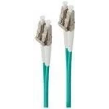 ALOGIC - Cabo de patch - LC Multimodo (M) para LC Multimodo (M) - 2,0m - 2 mm - fibra ótica - duplex - 50/125 micrómetros - OM3 - isento de halogéneos (LCLC-02-OM3)