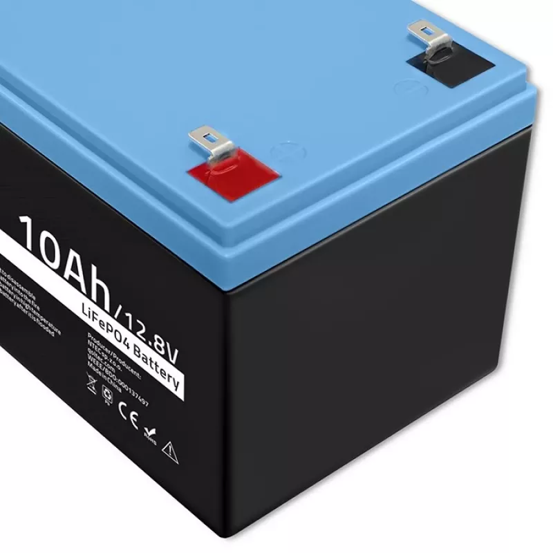 Bateria LiFePO4 QOLTEC 10Ah 12,8V 128Wh com BMS integrado