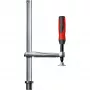 Grampo de rosca Bessey TW28-30-14-2K 30 cm preto vermelho aço inoxidável