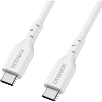 Cabo USB-C para USB-C OTTERBOX 78-81360 — 24 pinos, USB 2.0, 3A, 2,0 m, branco