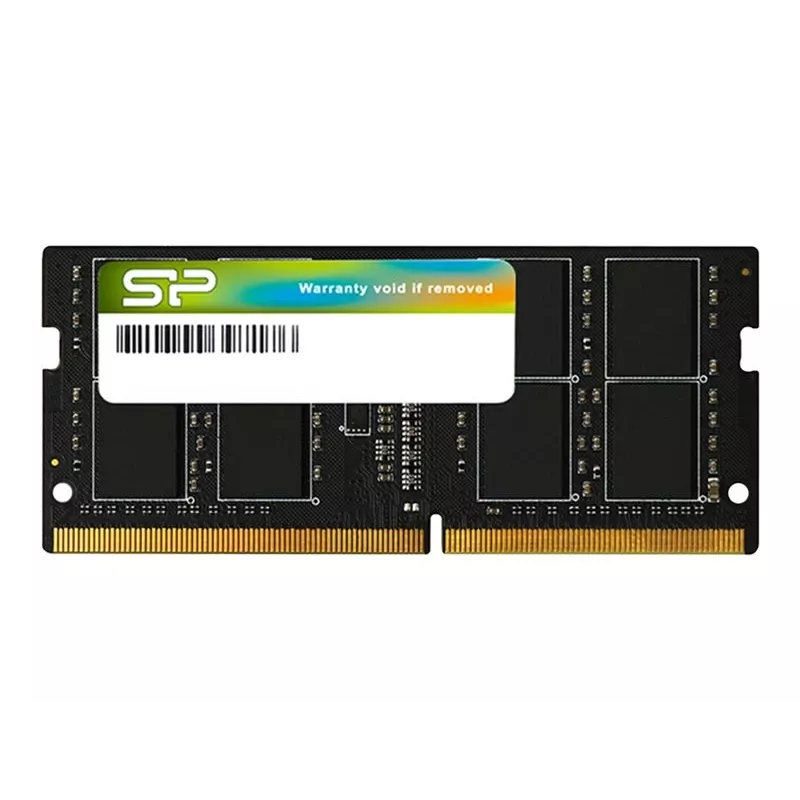 Memória DDR4 SO-DIMM para portátil Silicon Power SP008GBSFU320X02 8GB 3200MHz 260 pinos 1,2V CAS22