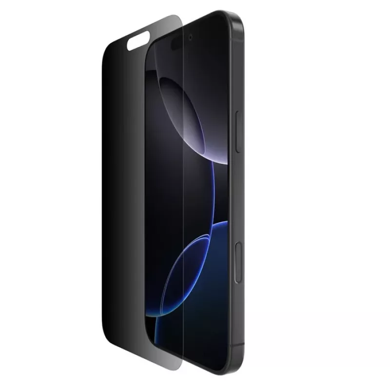 Belkin ScreenForce InvisiGlass protetor de ecrã de privacidade para Apple iPhone 16 Pro Max, OVA170hq