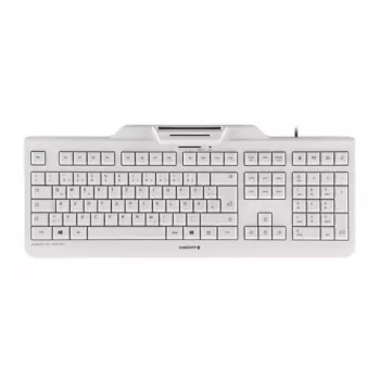Teclado CHERRY KC 1000 SC USB suíço cinzento
