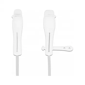 Tampa antipoeira DeLOCK para ficha USB Type-C e ficha Apple Lightning conjunto 2 unid. branco