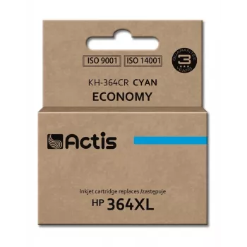 Tinte Actis KH-364CR (substituto HP 364XL CB323EE; standard; 12 ml; ciano)