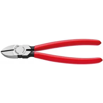 Alicate de corte diagonal Knipex compr. 140 mm cabeça polida revestimento de plástico
