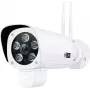 Câmara IP Instar IN-9808 4K branco — resolução 4K, visão noturna, deteção de movimento