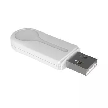 Adaptador USB ANT+ Cycplus U10 — dongle USB para conectividade ANT+, compatível com vários dispositivos