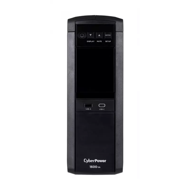 UPS (fonte de alimentação ininterrupta) CyberPower CP1600EPFCLCD Line-Interactive 1,6 kVA 1000 W 6 saídas AC