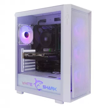 Caixa de computador White Shark GCC-2401 Warhead-3 ATX branca
