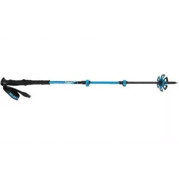 Bastões de esqui de montanha Viking Vario Tour, comprimento ajustável, azul/preto, modelo 610/20/7654/15/UNI