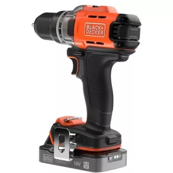 Berbequim aparafusador sem fio Black & Decker BCD382D1XK 18V bateria 2Ah