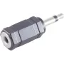 Adaptador ShiverPeaks 57015 ficha jack mono 3,5 mm para conector fêmea jack 3,5 mm