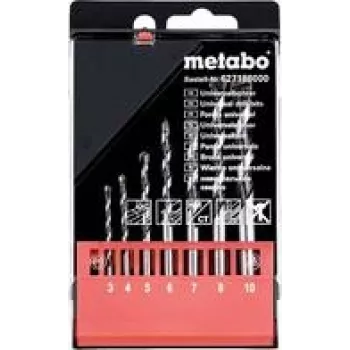 Conjunto de brocas Metabo 627186000 — 19 brocas HSS universais