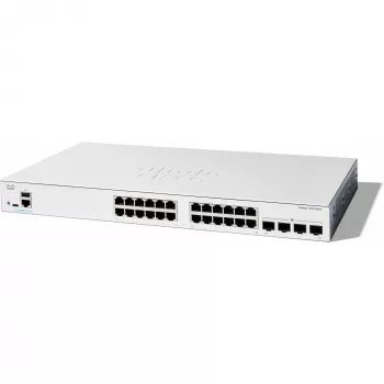Switch gerido Cisco Catalyst 1200-24T-4G 24 portas GE 4x1GE SFP