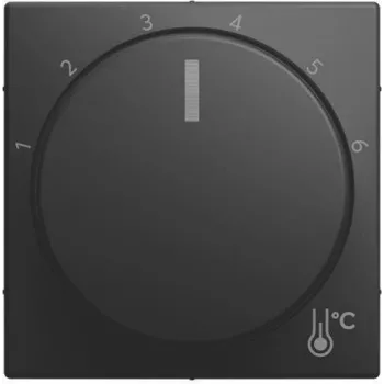 BUSCH JAEGER BJ disco central com impressão 1794 R-915 escala 1 a 6 para termostato (2CKA001710A4255)