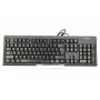 Teclado A4Tech KR-83 USB preto