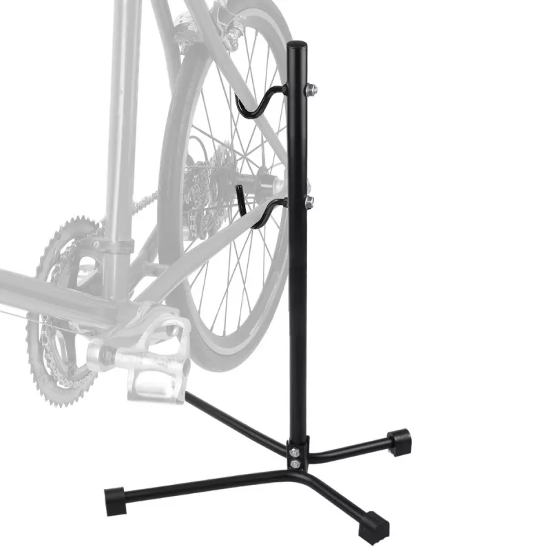 Suporte de montagem para oficina de bicicletas MACLEAN MC-434, suporte de serviço dobrável, capacidade de carga 20 kg, preto