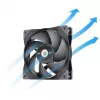 Thermaltake SWAFAN GT12 Ventoinha para Caixa 120mm - Preto