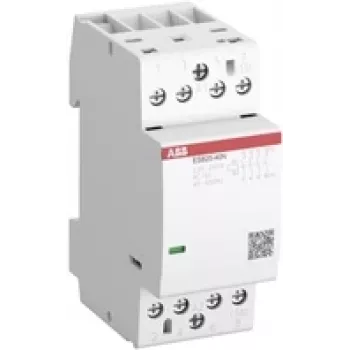 Contator de instalação ABB Stotz S&J 25A 24V AC/DC ESB25-31N-01 (1SAE231111R0131)